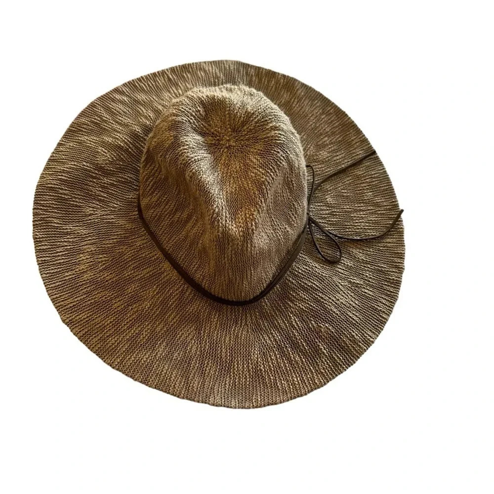 Target women's brown and tan sun hat